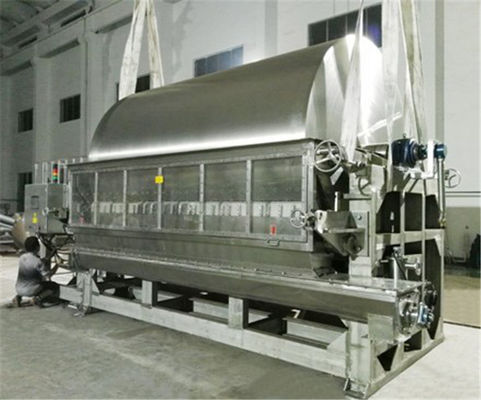 630 کیلوگرم در ساعت HG Tumble Conductor خشک کن با اسکرپر