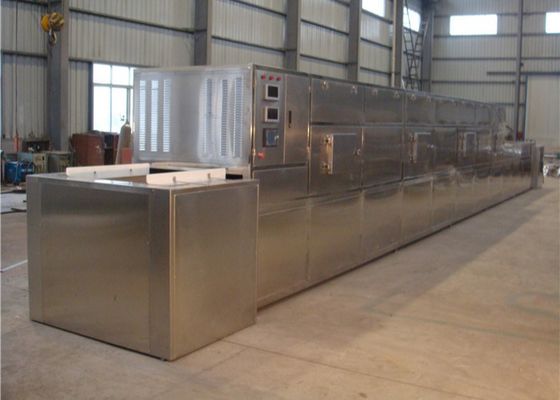 SGS 1000kg / H ماشین خشک کن مایکروویو صنعتی