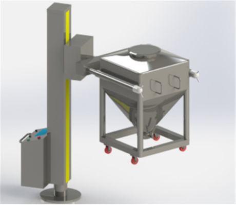 تجهیزات بالابری صنعتی 500kg / Batch Post Hopper Lifter